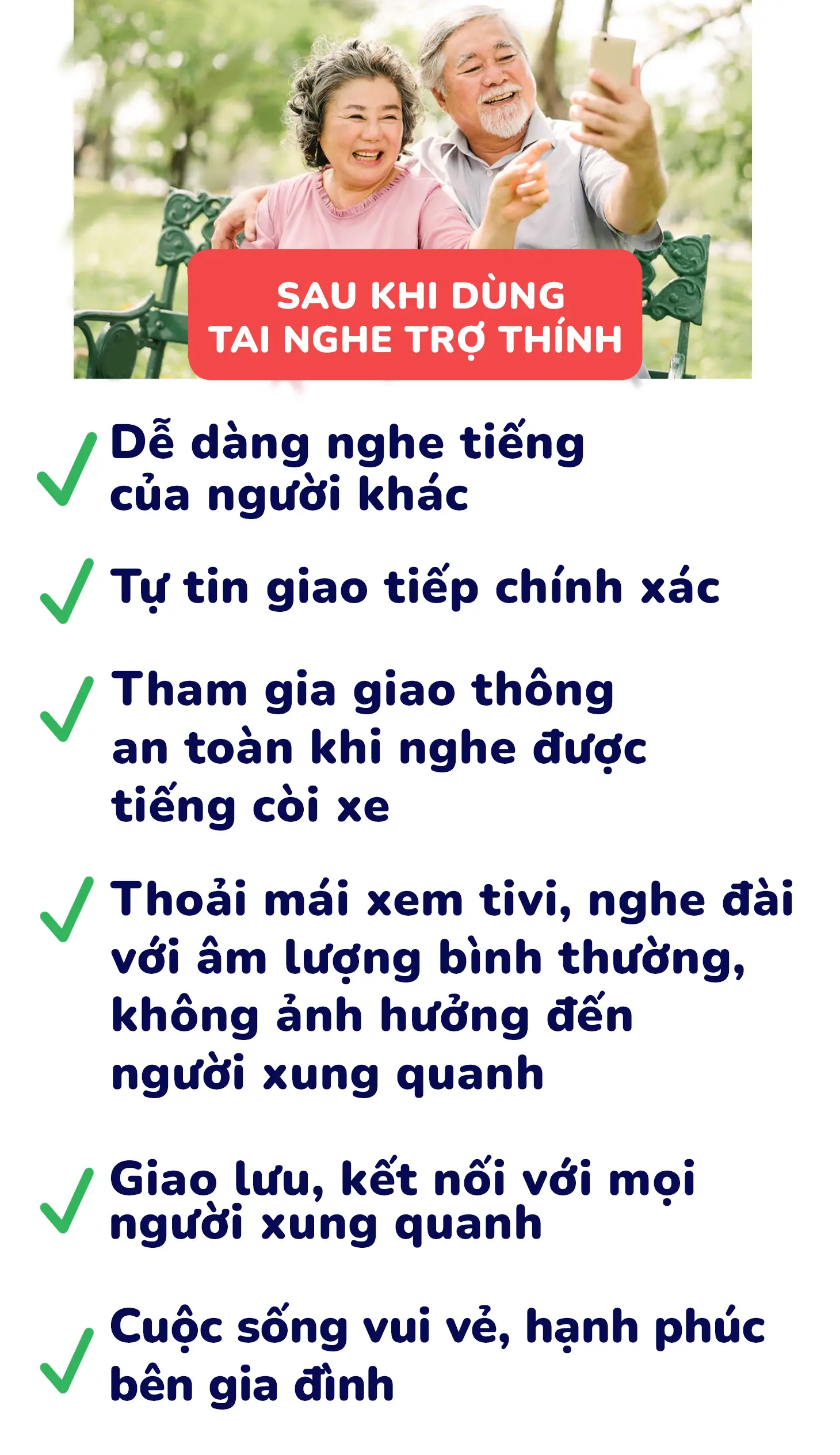 sau khi sử dụng máy trợ thính