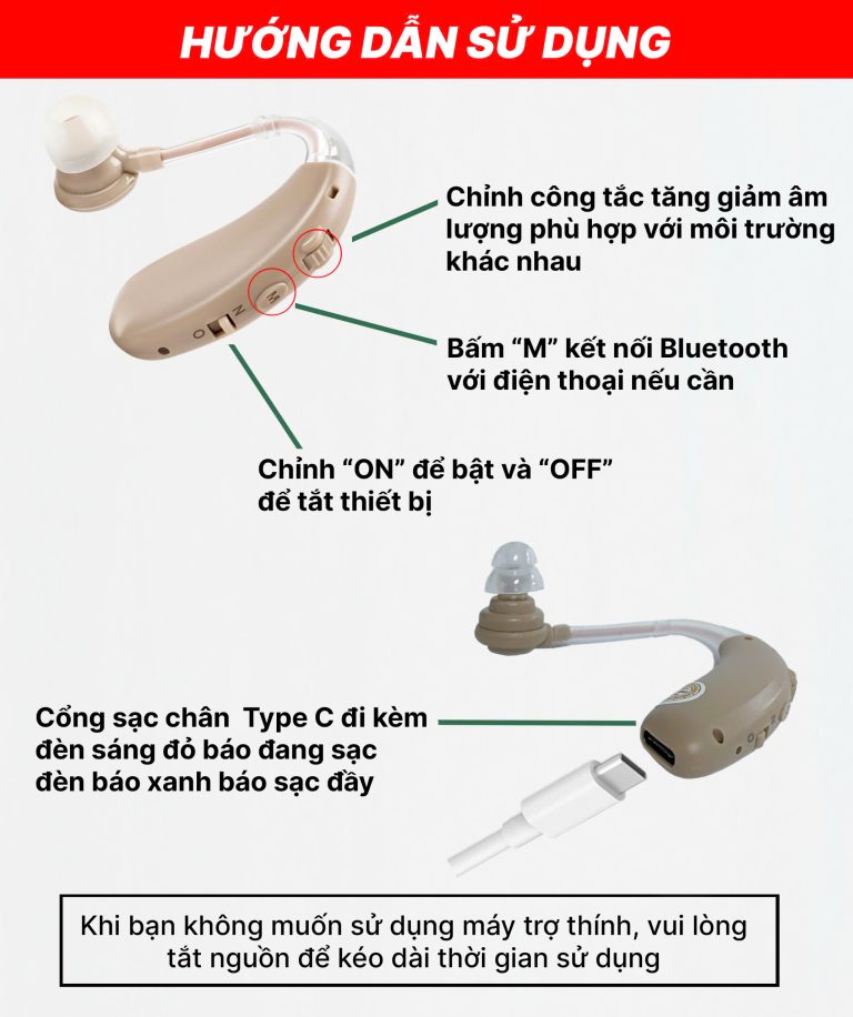 Máy trợ thính nhật bản HOKI - BL03 Máy trợ thính nhật bản HOKI - BL03