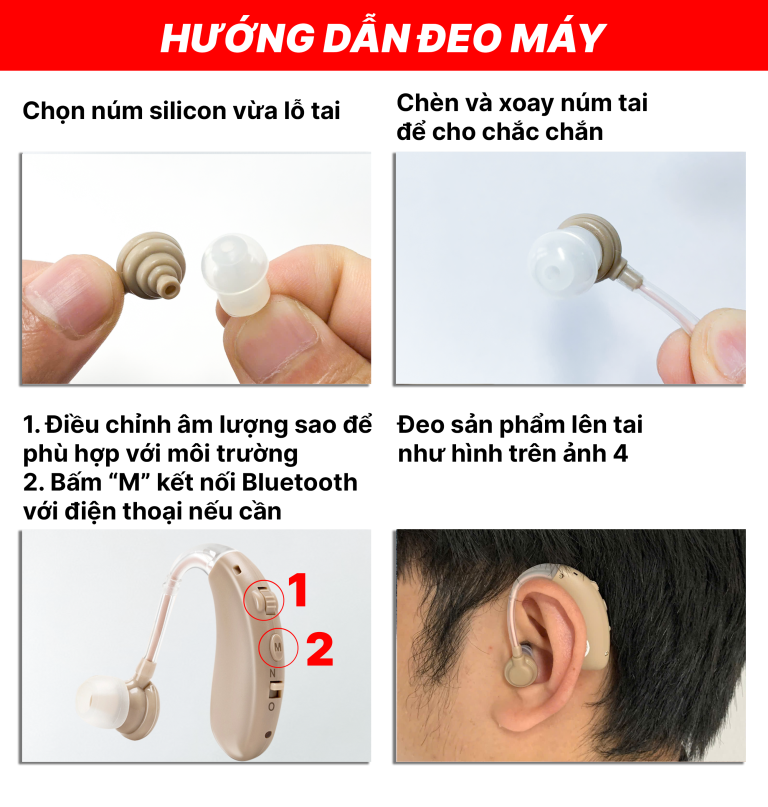 Máy trợ thính nhật bản HOKI - BL03 Máy trợ thính nhật bản HOKI - BL03